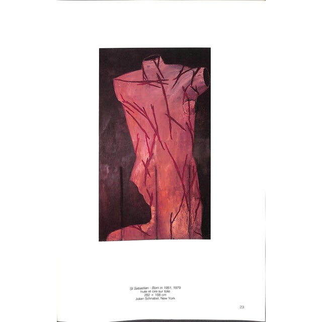White "Julian Schnabel: Oeuvres 1975-1986" 1986 Serota, Nicholas and Blistene, Bernard (Inscribed) For Sale - Image 8 of 12