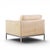 Cream Florence Knoll Mid Century Relaxed Cube Club Lounge Chairs - Pair For Sale - Image 8 of 13