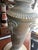 1970s Brass Tall Table Lamp With Ibex Details and Lampshade Included For Sale - Image 11 of 12