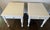 Pair White Nightstands End Tables Farmhouse Style For Sale In Providence - Image 6 of 6
