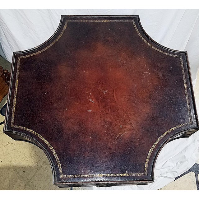 Neoclassical 1930-40s Mahogany End Tables, 2 Available For Sale - Image 3 of 12