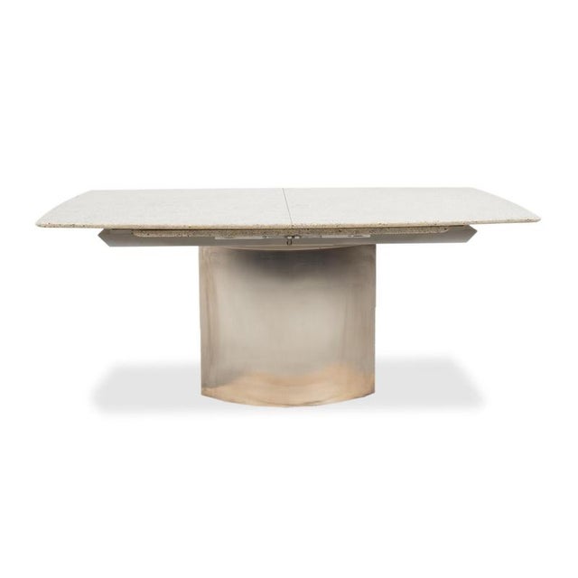 1226 Granite Dining Table in Stainless Steel from Draenert For Sale - Image 10 of 12