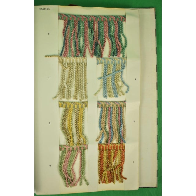 Circa 1990s Brunschwig & Fils 'Fringe Benefits' Swatch Book For Sale - Image 12 of 12