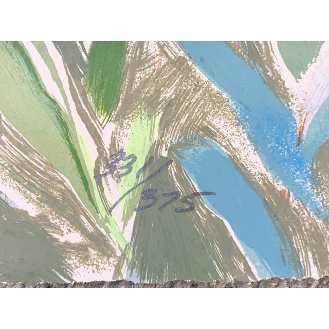Impressionist 1990s Ellen Gunn Screenprint Garden Moments I Landscape For Sale - Image 3 of 5