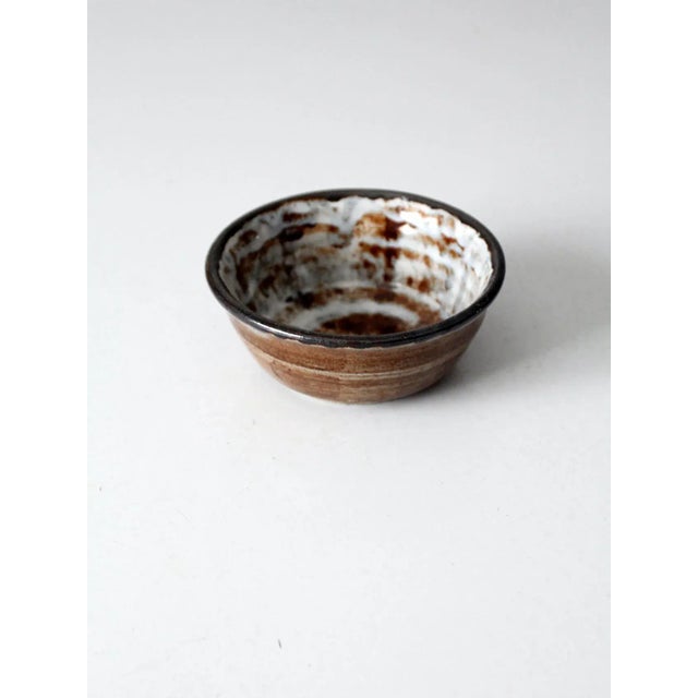 Late 20th Century Vintage Studio Pottery Bowl For Sale - Image 5 of 8