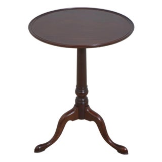 Stickley Colonial Williamsburg Wa-1010 Mahogany Round Table For Sale