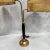Metal 1950s Authentic Mid-Century Modern Double Shade Table Lamp by Majestic Lamp Company For Sale - Image 7 of 13