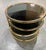 Postmod Gold & Smoked Glass Swivel Tiered Coffee Table For Sale In Tampa - Image 6 of 11