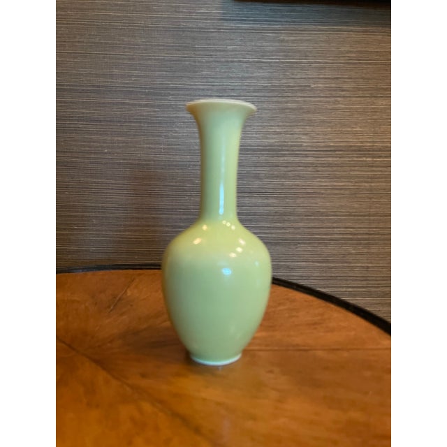 Chinese Porcelain Polychrome Bud Vases- A Set of 4 For Sale - Image 4 of 6