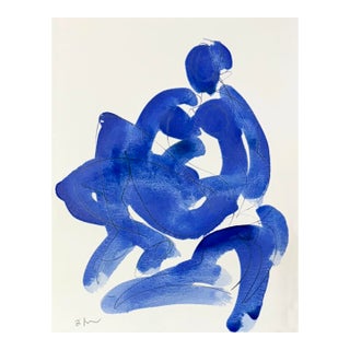 Blue Gesture No 25 For Sale