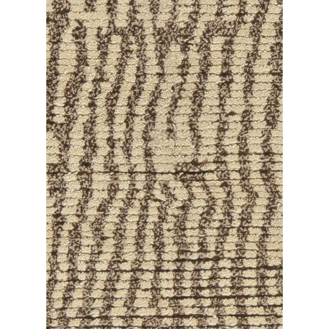 Abstract Modern Moroccan Rug by Doris Leslie Blau. Size: 4'0" × 5'10" (121 × 177 cm). This sophisticated Moroccan rug...