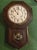 Victorian Antique Schoolhouse Style Wall Clock For Sale - Image 3 of 6