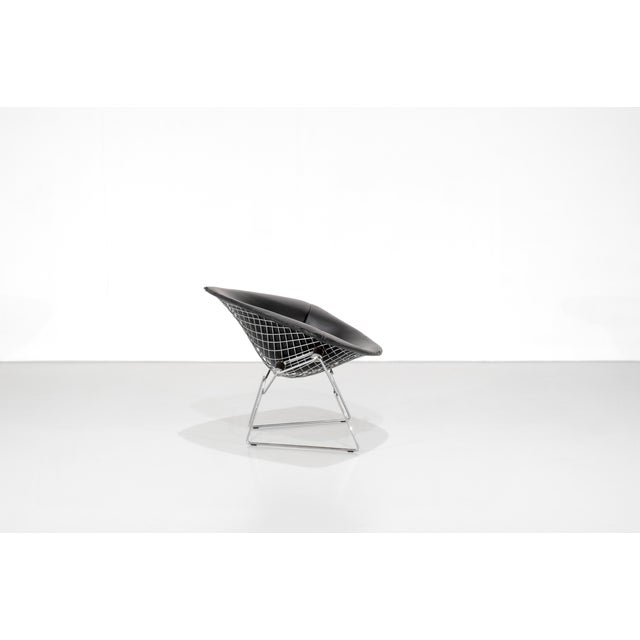 Large Diamond Chair by Harry Bertoia for Knoll, USA, 1952 For Sale - Image 3 of 18