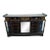 Unusual Chinoiserie Hollywood Regency Style Black & Gold Credenza For Sale