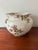 Ceramic Antique Victorian Rose Transferware Jardinière Cachepot Planter Bowl - Pink Roses, Gold Gilt, Cottage Garden Decor For Sale - Image 7 of 12