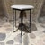 1960s French Side Accent Table Hexagonal Stone Iron For Sale - Image 13 of 17
