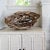 Nautical Folk Art Oversized Driftwood Boat Sculpture or Basket For Sale - Image 3 of 13
