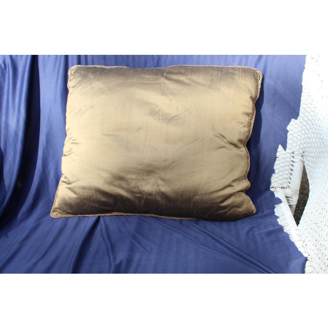 French Late 19th Century Antique French Aubusson Pillow For Sale - Image 3 of 7