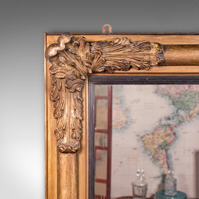 Antique Regency Overmantle Mirror, English, Giltwood, Neoclassical, Circa 1820 For Sale - Image 6 of 10