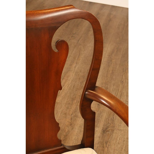 Kittinger Colonial Williamsburg Pair of Mahogany Armchairs CW 151 For Sale - Image 14 of 18
