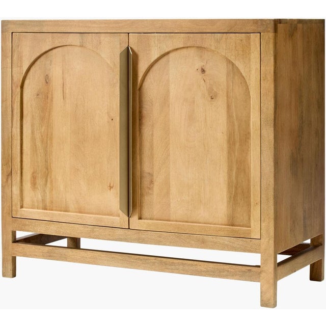 Contemporary Byron Cabinet Brown For Sale - Image 3 of 3