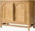 Contemporary Byron Cabinet Brown For Sale - Image 3 of 3