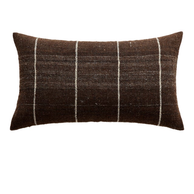 Matsyo Desi Natural Color Wool Pillow Cover For Sale