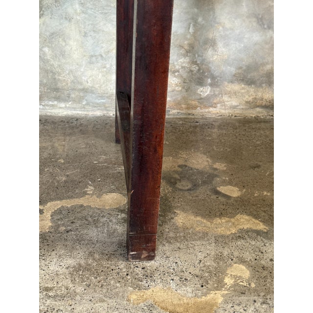 Vintage Indonesian Teak Workshop Cabinet with Two Drawers, 1930s For Sale - Image 12 of 18