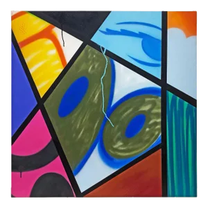 Crash (John "Crash" Matos) Star Tropper 2 (Graffiti Painting), 2006