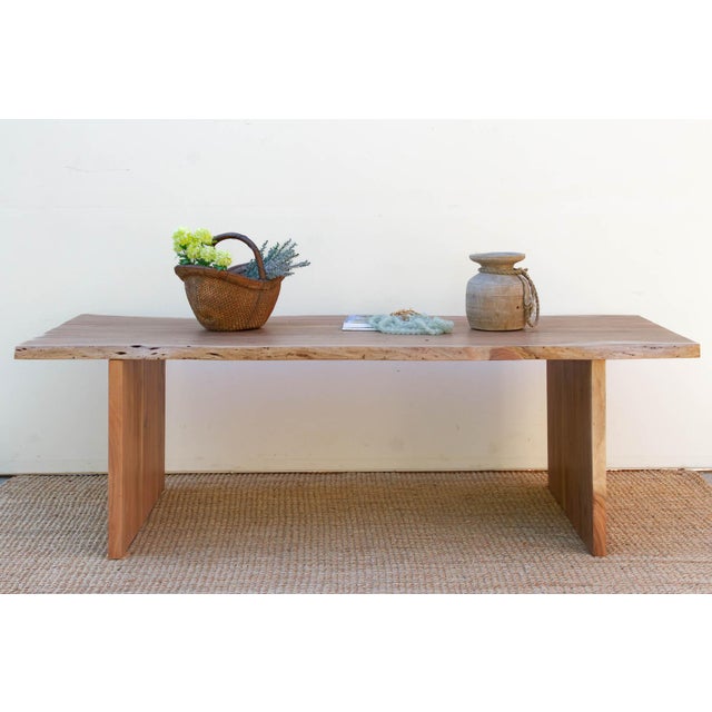 This large Shoreline live edge table is a masterful expression of California Coastal luxury, designed to serve as the...