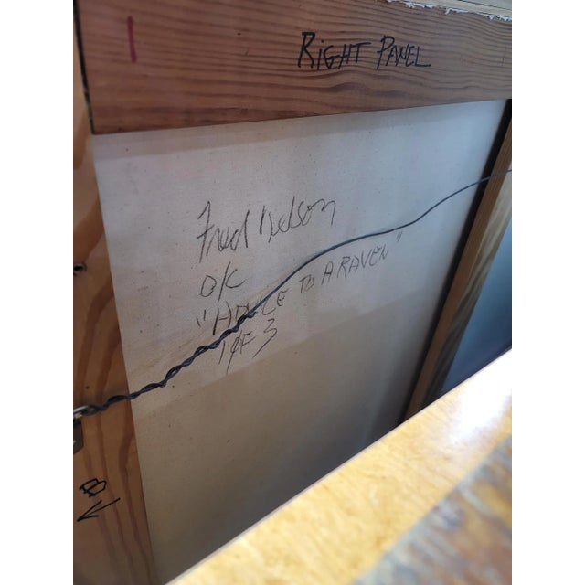 Mid 20th Century Frederick J. Nelson, American (Missouri), 20th C. "Advice to a Raven" For Sale - Image 5 of 11