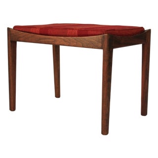 Vintage Jens Risom Design Footstool or Ottoman For Sale