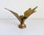 Gold Hollywood Regency Flared Leaf Jardinière or Centerpiece Bowl, Mid-20th Century For Sale - Image 8 of 12