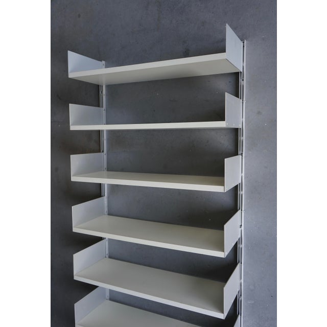 Gray Model 606 Wall Shelving Unit by Dieter Rams for Vitsoe. 1960s For Sale - Image 8 of 14