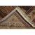 1940s Blue Navy Floral Diamond Medallion Antique Tabriz Knotted Wool Carpet Rug For Sale - Image 4 of 7