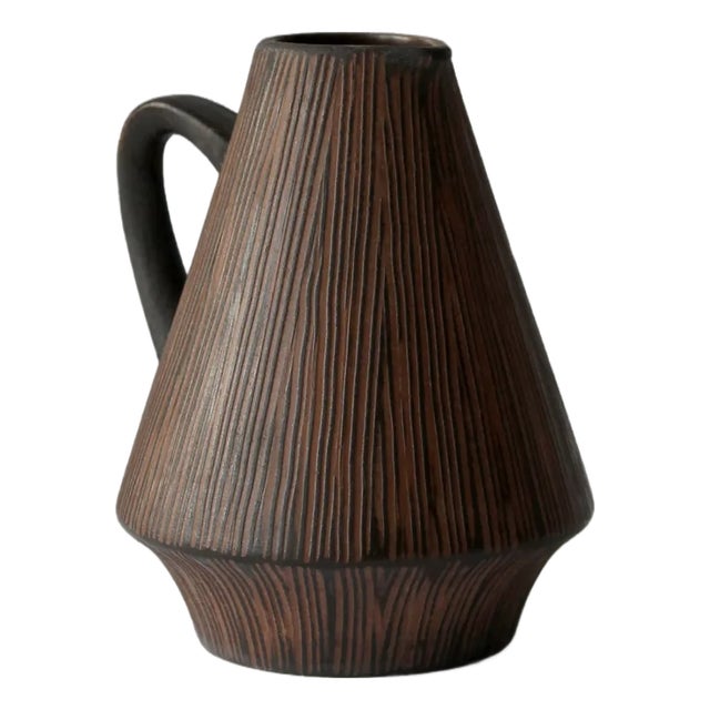 Copenhagen Teak Ceramic Jug by Gallo, 1960 For Sale