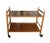 Wood Vintage Serving Trolley, 1960s For Sale - Image 7 of 7