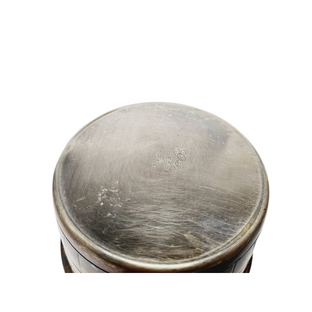 Art Deco Butter Bowl, Belgium, 1950s For Sale - Image 9 of 14