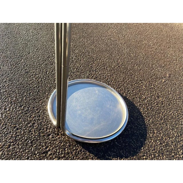 Danish Side Table in Chromed Steel by Sidse Werner for Fritz Hansen, 1970s For Sale - Image 9 of 12