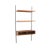Wood Vintage Wall System / Wall Rack with Cabinet, 1960s For Sale - Image 7 of 8