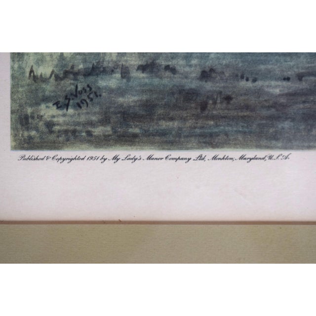 1950s Edward S. Voss "Full Cry" Fox-Hunt Monkton, MD 1951 For Sale - Image 5 of 7