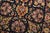 Qom Rug 2’7” X 4’9” Blue Wool Vintage Traditional Hand-Knotted Carpet For Sale - Image 4 of 10