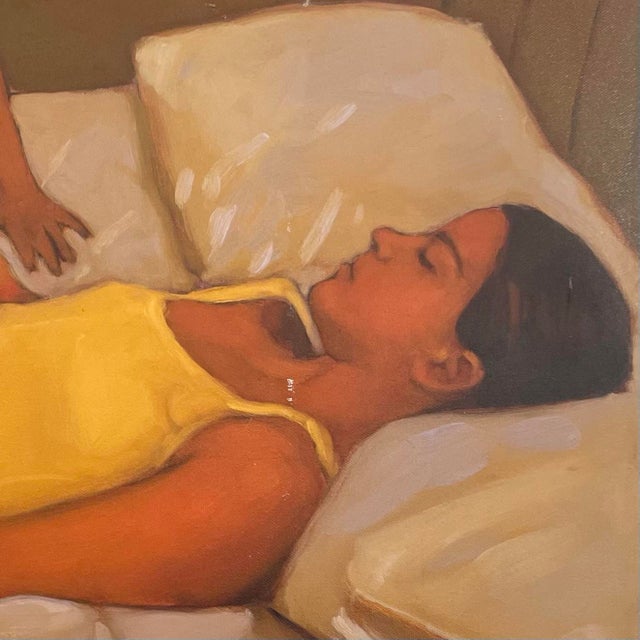 2010s Nick Kosciuk Waking Meredith Oil Painting For Sale - Image 5 of 7