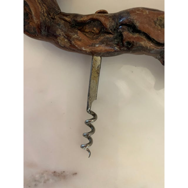 1950s Grape Vine Wood French Corkscrew For Sale - Image 4 of 11