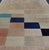 Late 20th Century Mid-Century Chinese Rug With Geometric Design and Subtle Pastel Tones 2'0 X 4'0 For Sale - Image 5 of 9