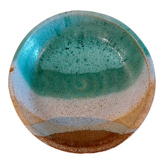 Vintage Studio Pottery Decorative Bowl For Sale