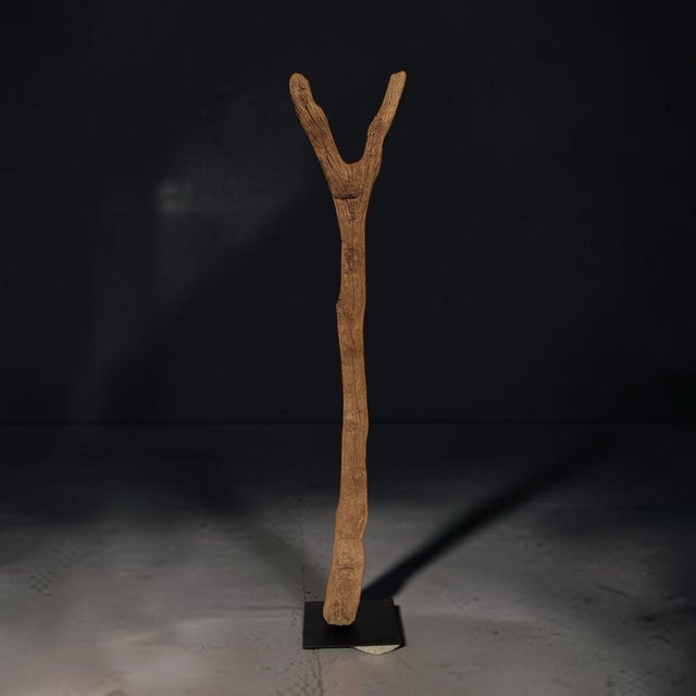 Early 20th Century African Dogon Ladder on Mount For Sale - Image 5 of 6
