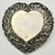 Late 19th Century Beautiful Original Matched Pair of Fancy Antique American Victorian Sterling Silver Heart Shape Bon Bon Serving Dishes For Sale - Image 4 of 18