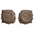 The sandstone wall medallions are decorative objects inspired by Liao-dynasty designs, presented as a set of two. Each...