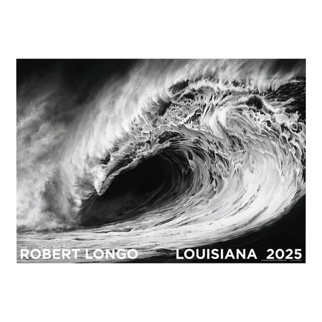 Robert Longo Untitled (Helion) Official Exhibition Poster For Sale